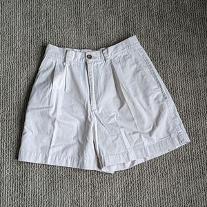 High Waist Khaki Shorts